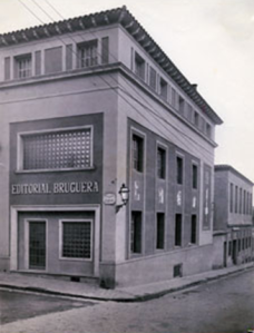El histórico edificio de la Editorial Bruguera, ya desaparecido